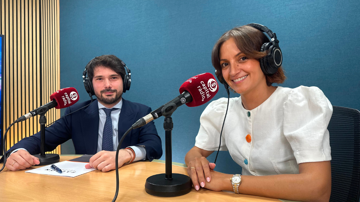 Javier Iglesias, socio del despacho Falc&oacute;n Abogados; y&nbsp;Luc&iacute;a Le&oacute;n, asociada del Departamento de Propiedad Industrial e Intelectual de Falc&oacute;n Abogados.