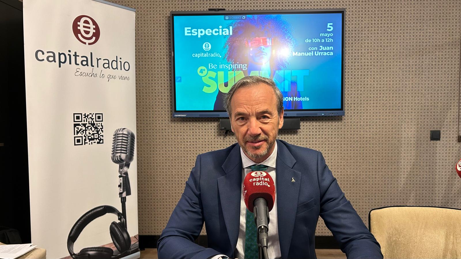 Jos&eacute; &Aacute;ngel Preciados, consejero delegado de Ilunion Hotels.