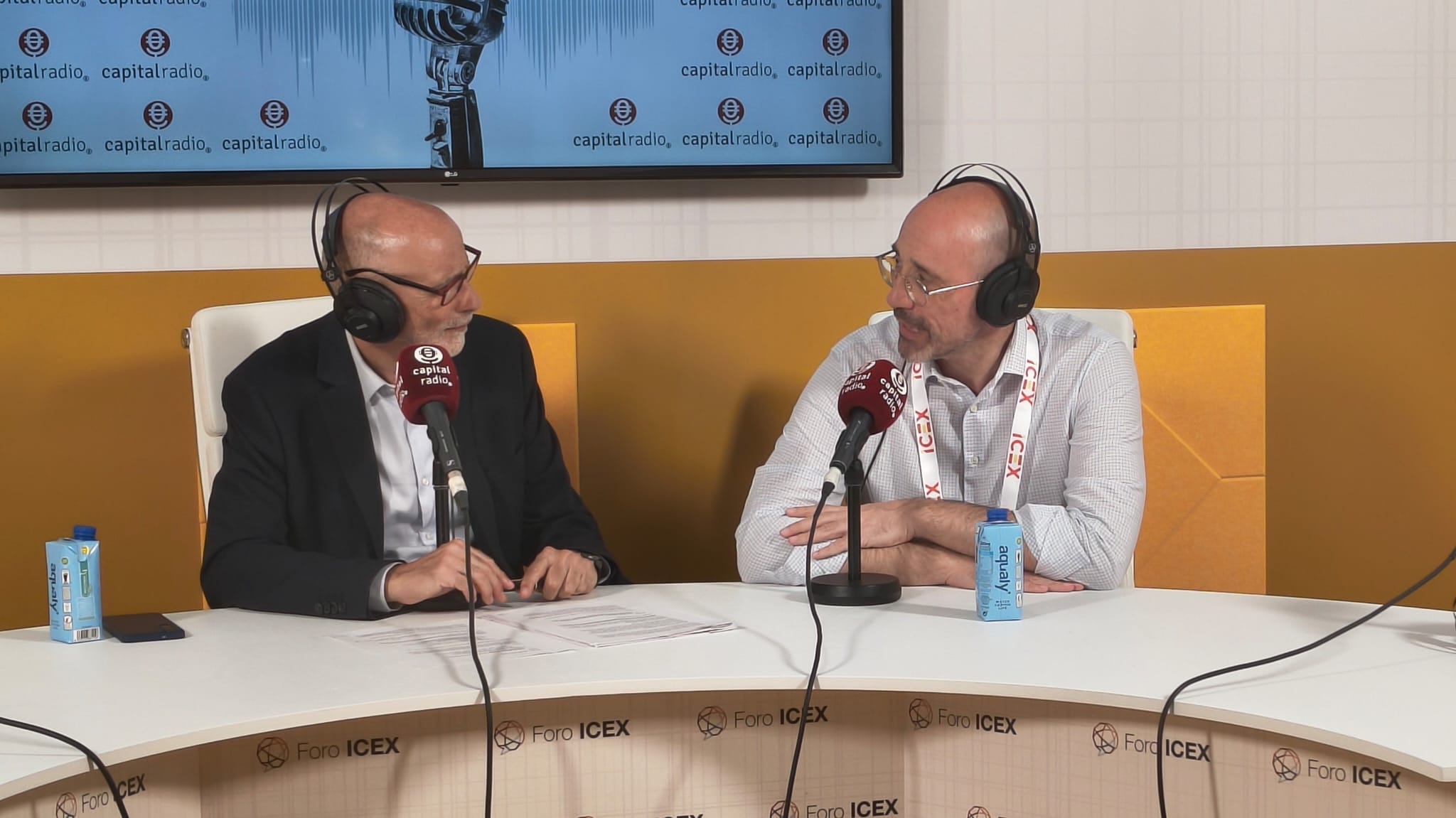 Chimo Ortega, director de Movilidad sobre Ruedas; y V&iacute;ctor Gonz&aacute;lez, VP Business Development de Xcalibur Smart Mapping.