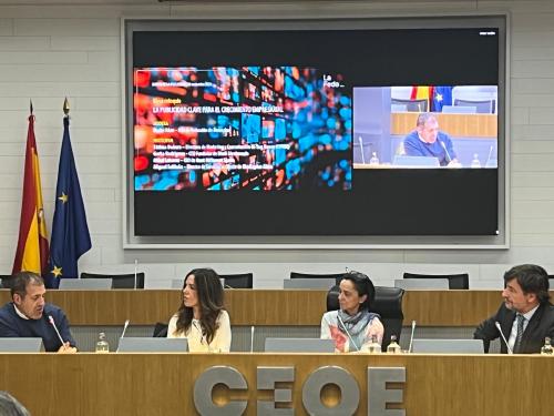 III Foro Publicidad Mikel Lekaroz, Fátima Doñoro, Maite Sáez y Miguel Saldaña. III Foro Publicidad Mikel Lekaroz, Fátima Doñoro, Maite Sáez y Miguel Saldaña.