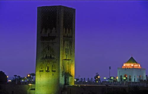 Torre Hassan en Rabat