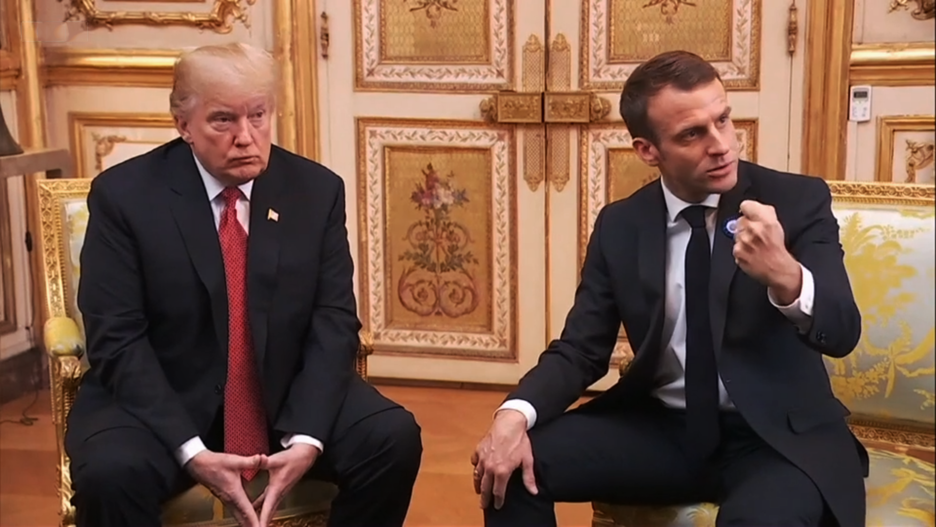 Donald Trump y Emmanuel Macron.png Donald Trump y Emmanuel Macron.png