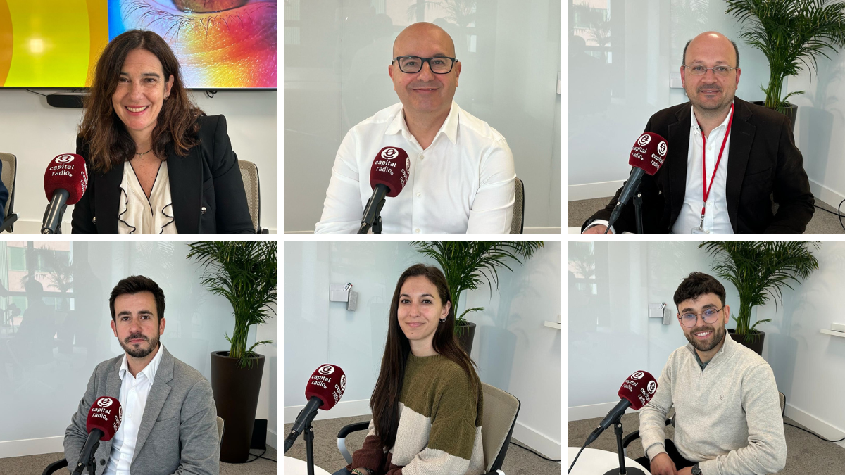 Invitados del Especial Innovación que Capital Radio ha celebrado en colaboración con Fujitsu.