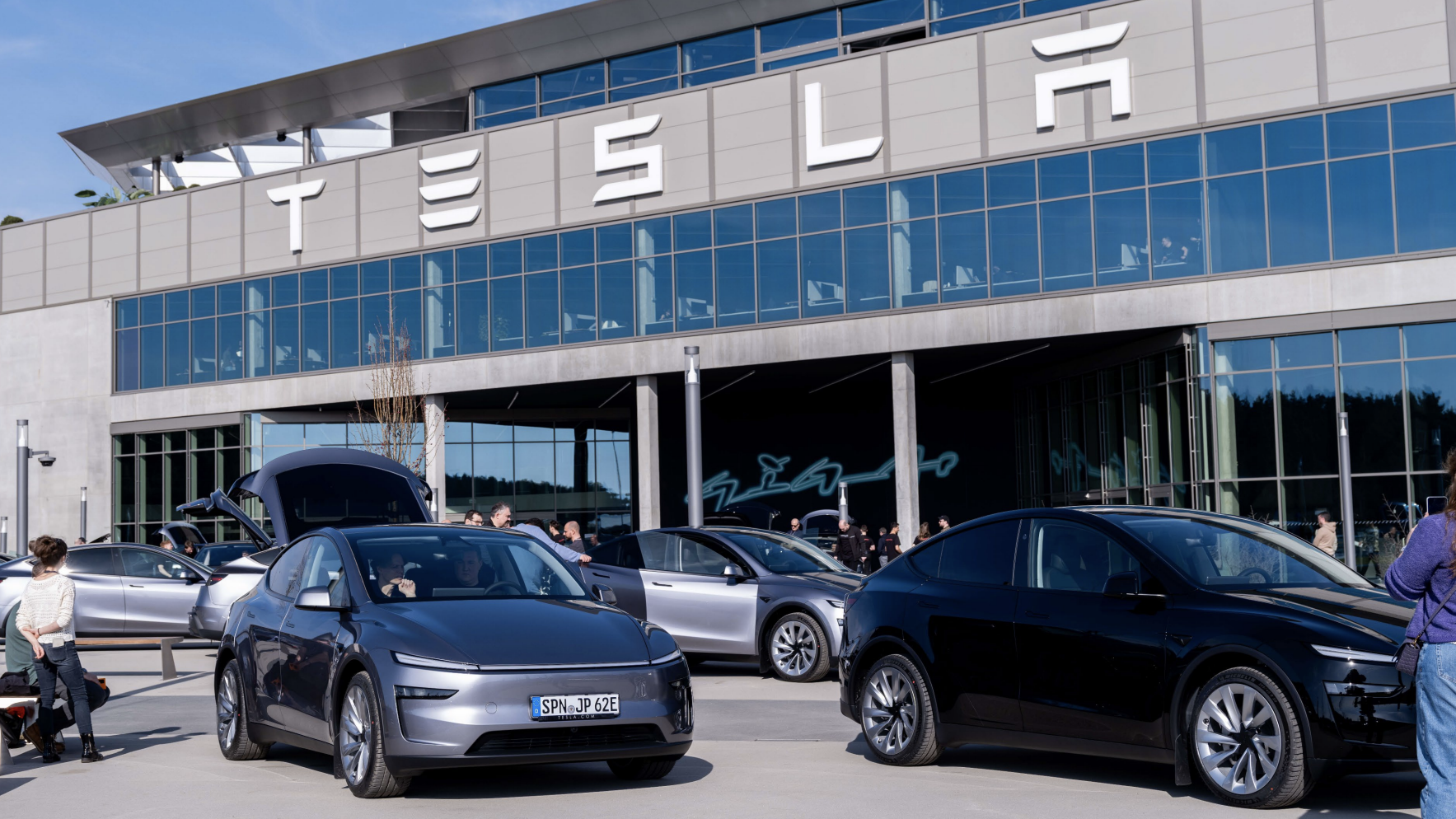 Modelo Y de Tesla en Berlín