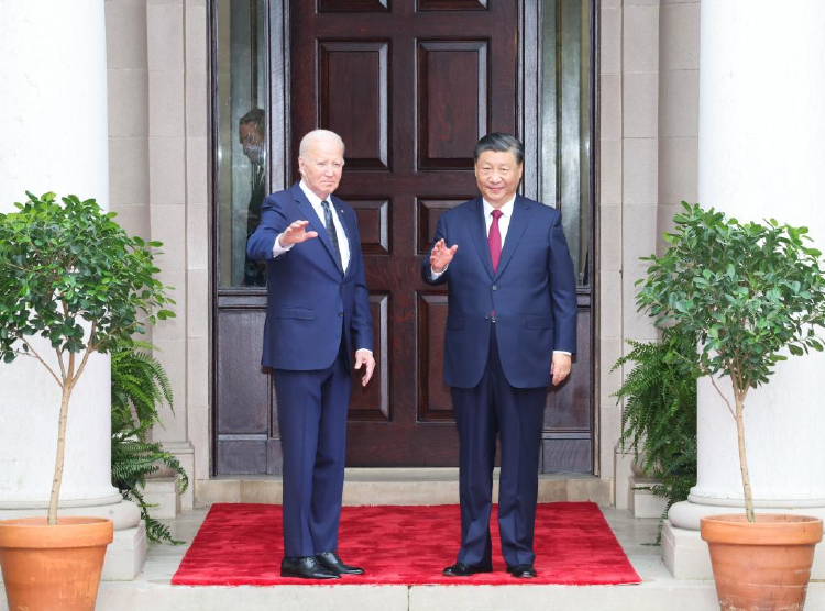 Biden recibe Xi