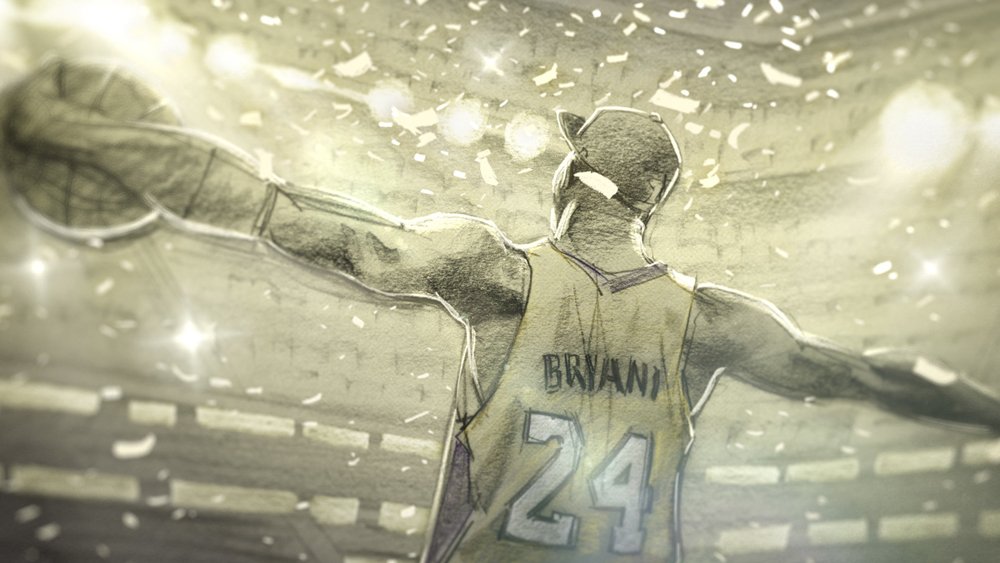 Dear Basketball (fuente: cuenta oficial de Twitter de Kobe Bryant)