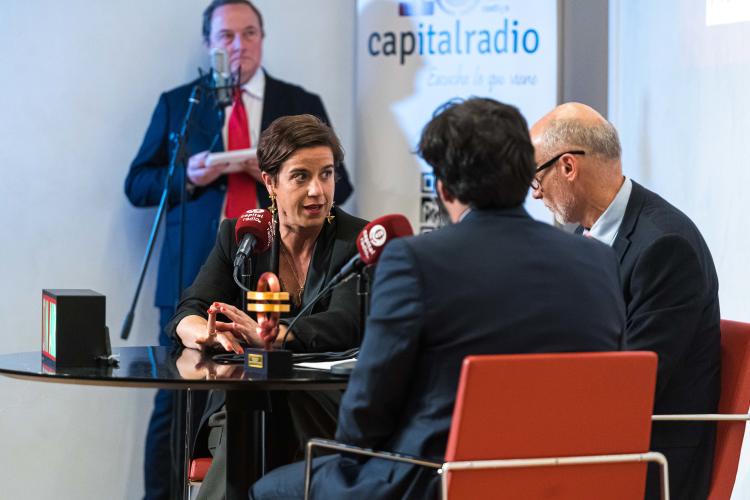 Elisa Carbonell, CEO del ICEX en la gala de los VI Premios a la Excelencia Capital Radio