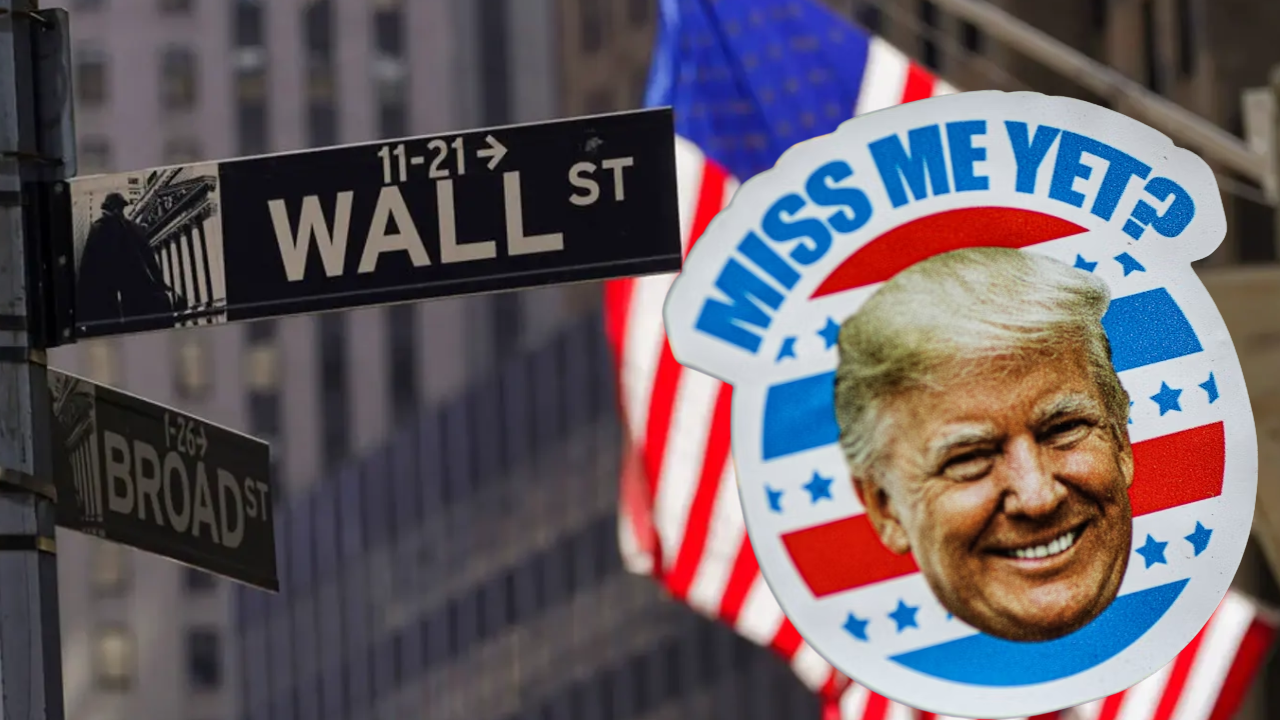 Trump   Wall Street