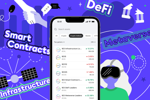 Bitpanda Crypto Indices_press release purple Bitpanda Crypto Indices_press release purple