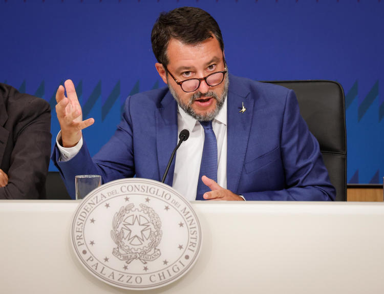 Matteo Salvini, vicepresidente de Italia