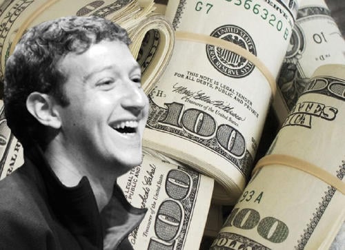 zuckerberg FB dinero