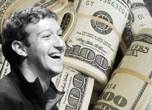 zuckerberg FB dinero zuckerberg FB dinero