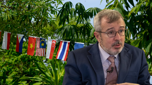 Emilio de Miguel, diplomático, exembajador de España en Tailandia y director del Centro de Casa Asia en Madrid. Emilio de Miguel, diplomático, exembajador de España en Tailandia y director del Centro de Casa Asia en Madrid.