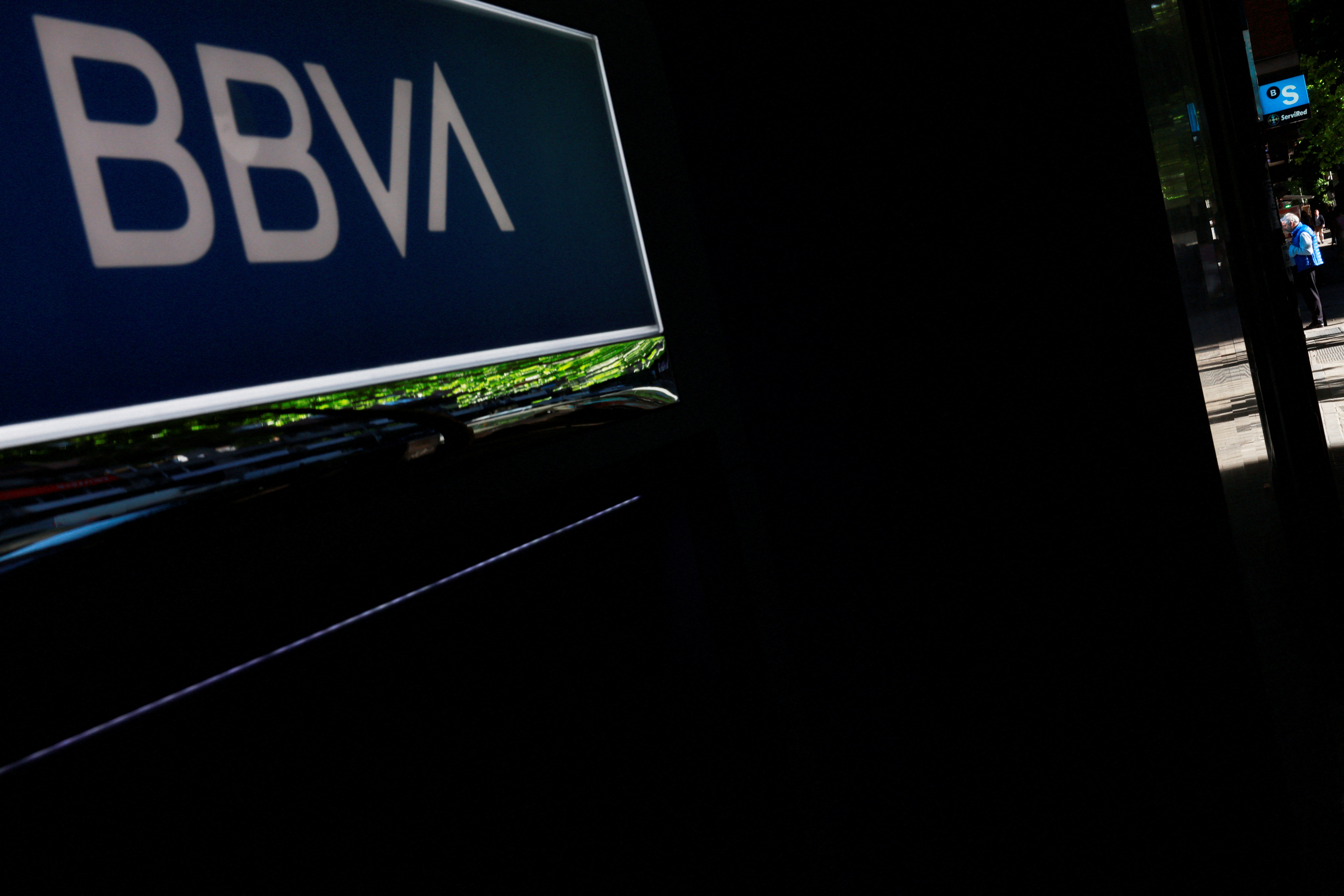 Oficina de BBVA en Madrid