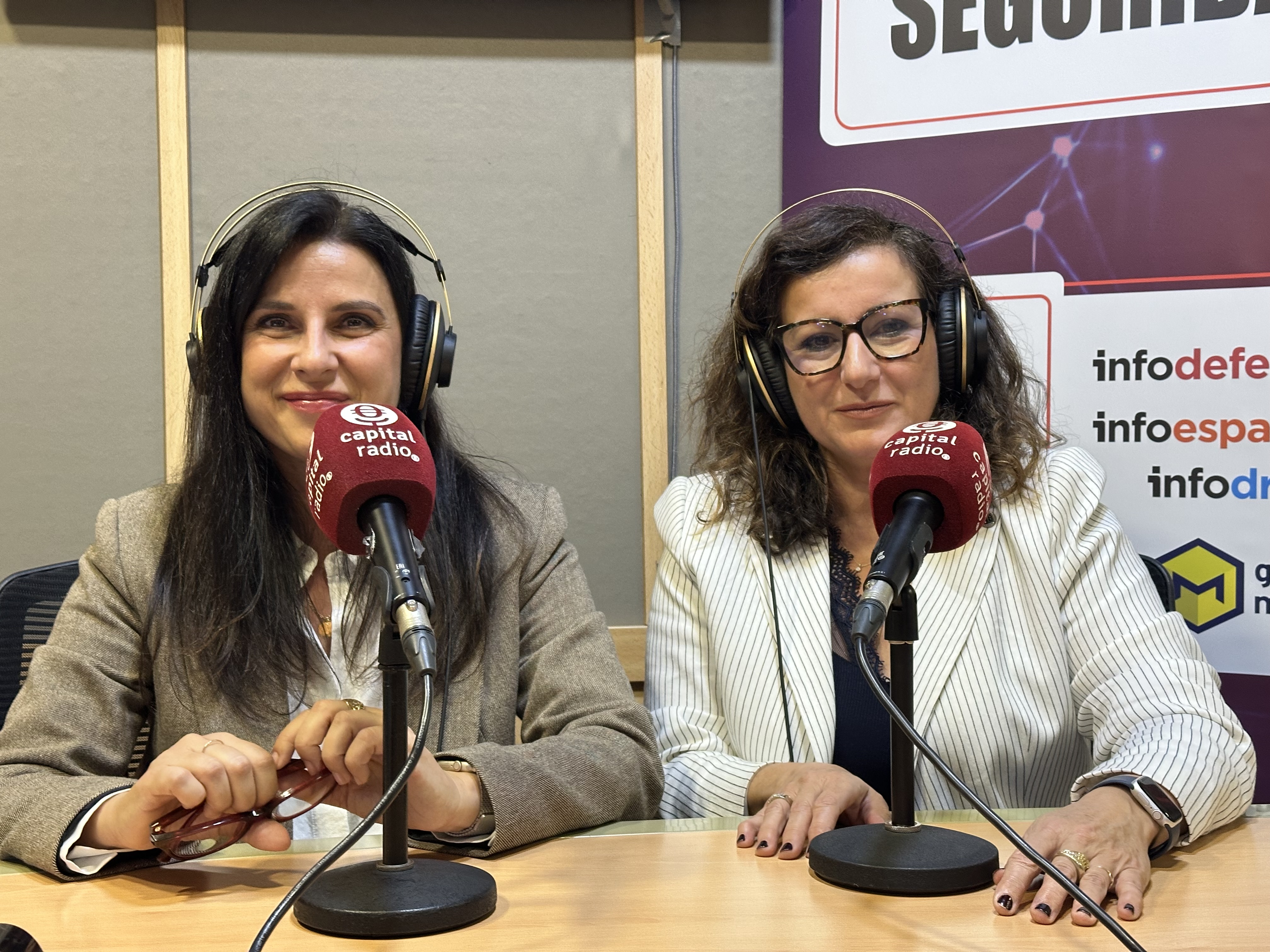 Cristina Abad, Directora de Sistemas de Navantia y Elena Morgade, Directora de Terrestre, Naval y Seguridad Nacional del Grupo Oesía Cristina Abad, Directora de Sistemas de Navantia y Elena Morgade, Directora de Terrestre, Naval y Seguridad Nacional del Grupo Oesía