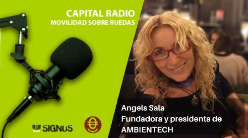 Àngels Sala, fundadora y presidenta de Ambientech. Àngels Sala, fundadora y presidenta de Ambientech.