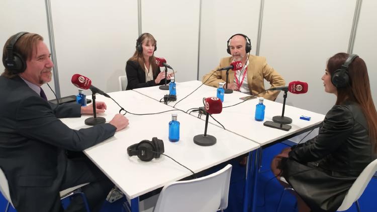 Tertulia con Niko Markhieva, CEO de The Cannabis Shop; Tim Devereaus, director general de Anytime Fitness Iberia; y José Fernández Castañeda, director nacional de Expansión de Century 21 España.