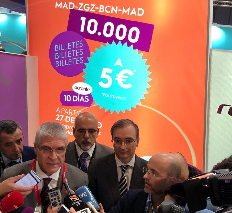 El presidente de Renfe Isaias Taboas presenta Avlo en Fitur Twitter oficial de Renfe