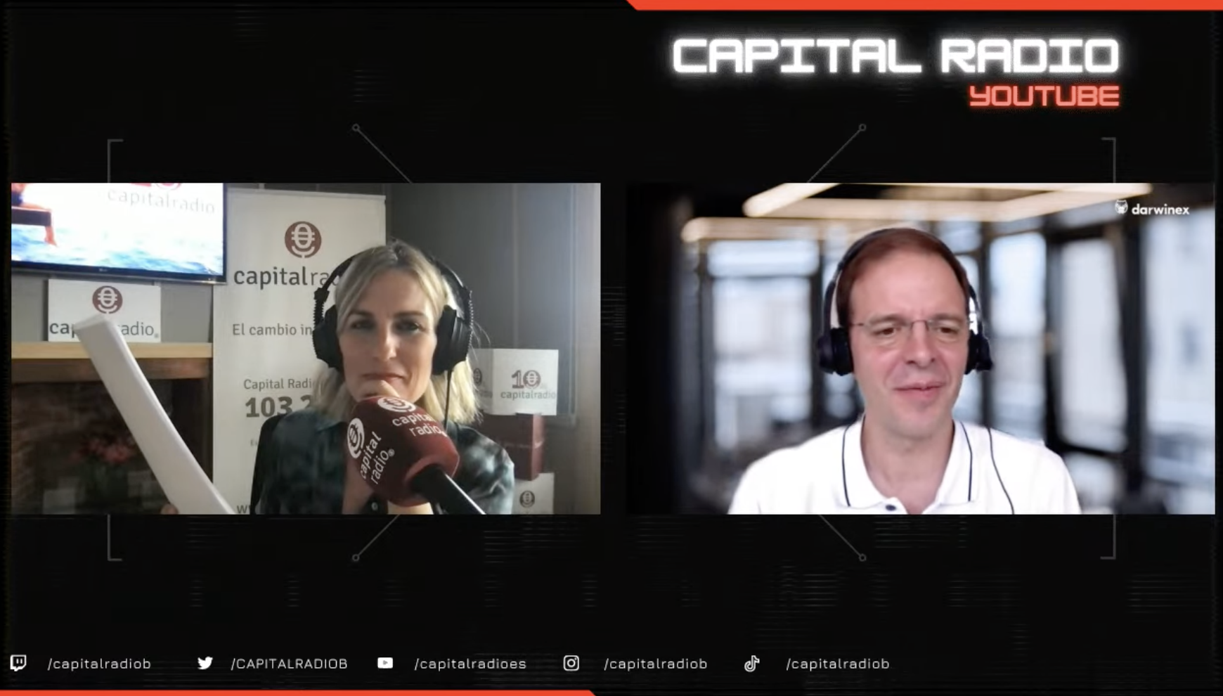 Juan Colón (Darwinex) durante Hora Trading Juan Colón (Darwinex) durante Hora Trading