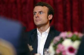 Emmanuel Macron, presidente de la República de Francia