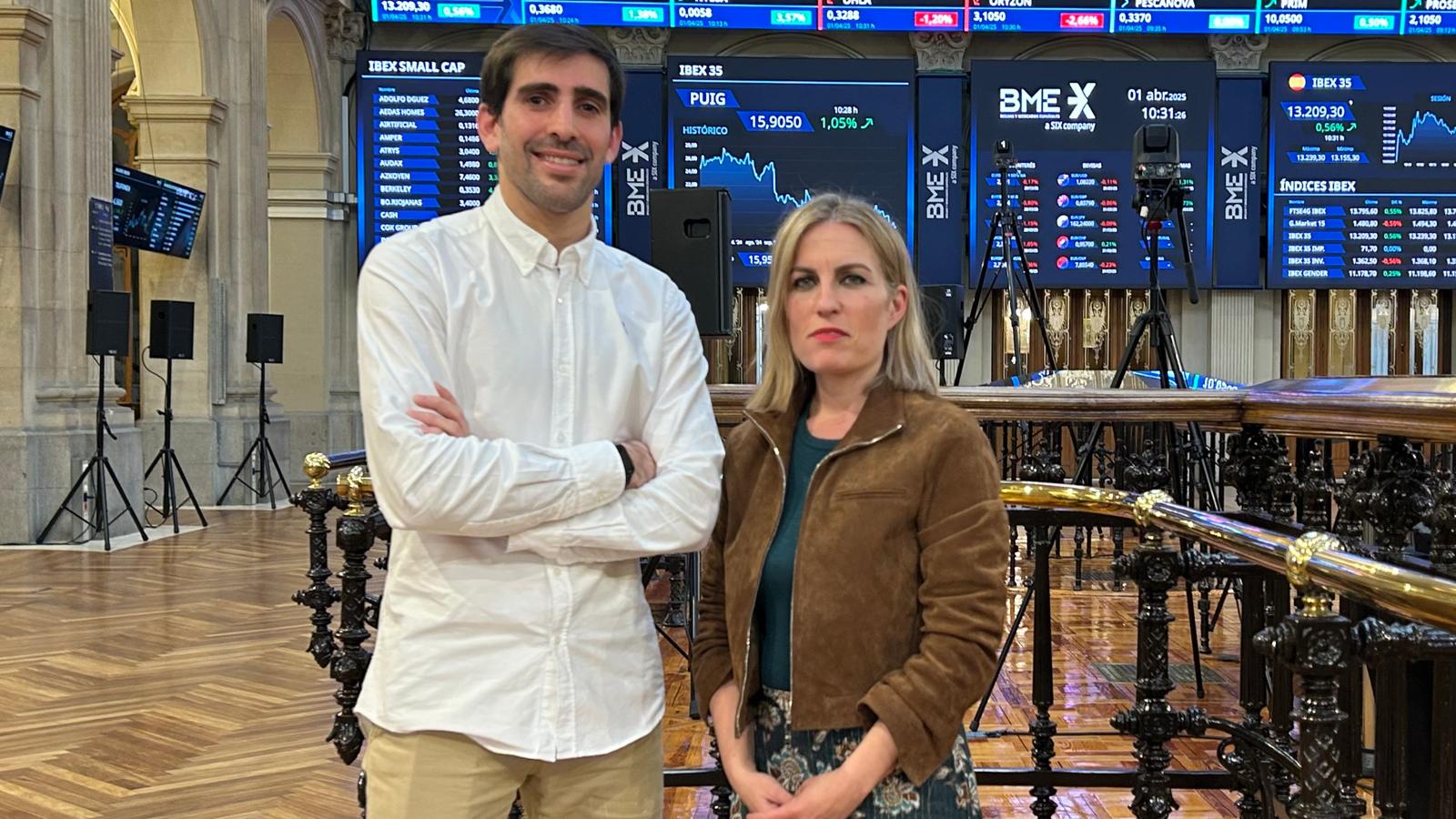 Juan Aguado y Laura Blanco Juan Aguado y Laura Blanco