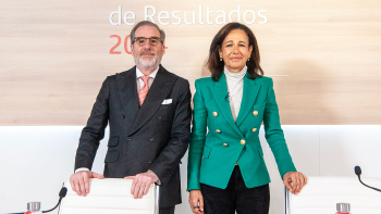 Ana Botín y Héctor Grisi, presidenta y CEO de Banco Santander Ana Botín y Héctor Grisi, presidenta y CEO de Banco Santander