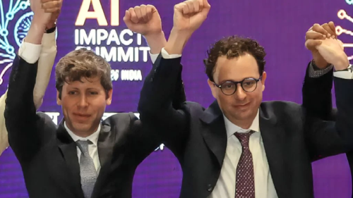 Sam Altman, CEO de OpenAI; y Dario Amodei, CEO de Anthropic. Sam Altman, CEO de OpenAI; y Dario Amodei, CEO de Anthropic.