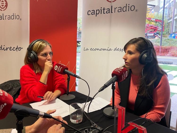 María Belinchón (Talent Acquisition de Kyndryl), durante la entrevista