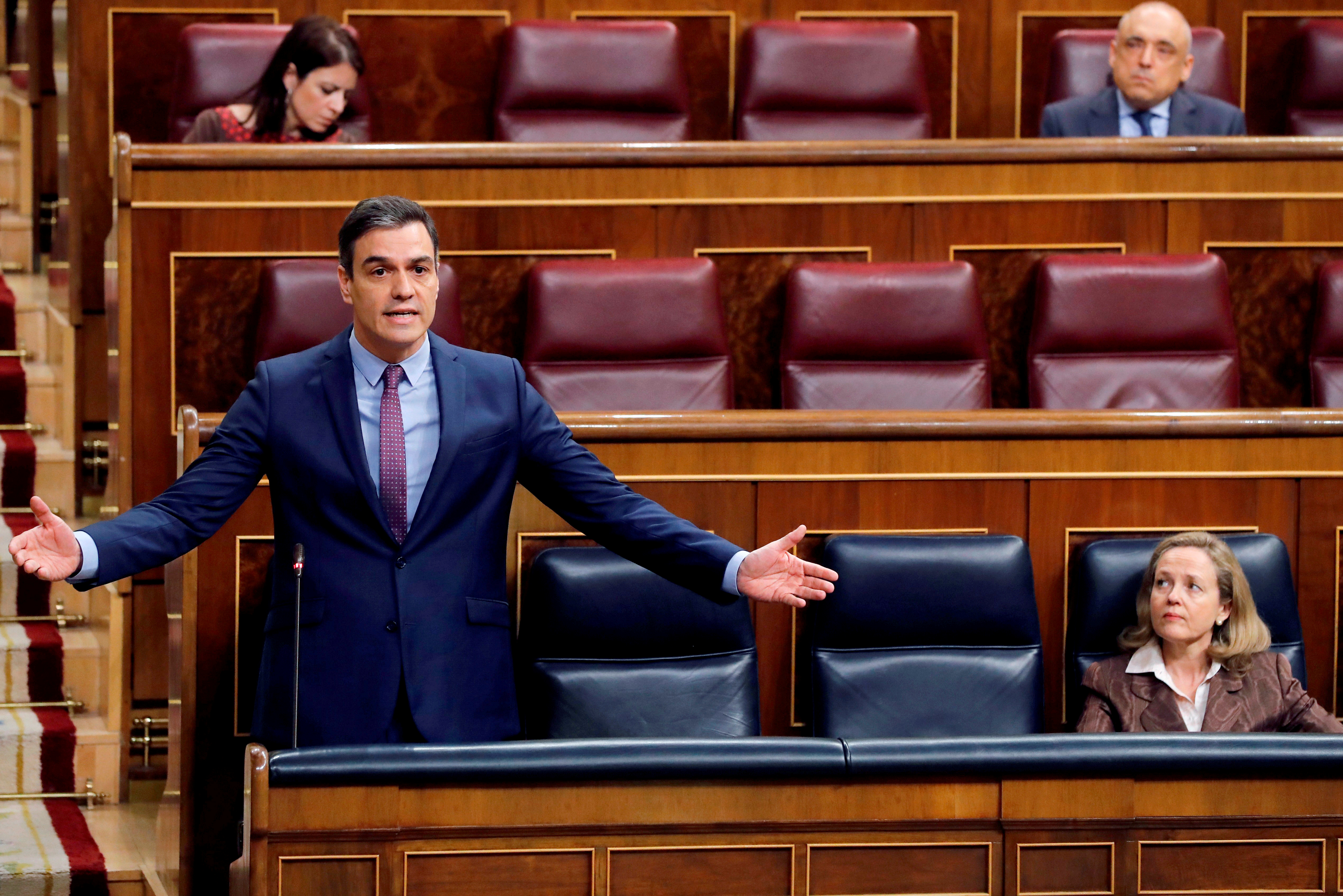 Pedro Sánchez en el Congreso