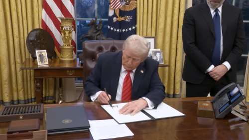 Donald Trump en el Despacho Oval Donald Trump en el Despacho Oval