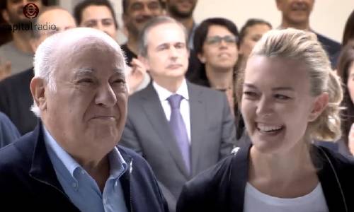 Amancio y Sandra Ortega Amancio y Sandra Ortega