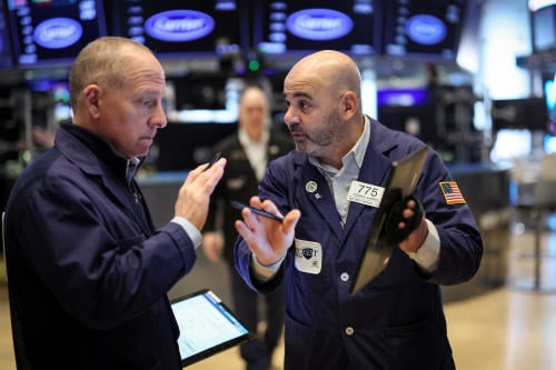 Traders en la NYSE