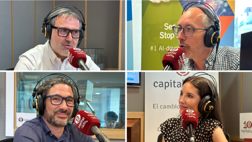 Eutimio Fernández (VECTRA), Eduardo Castillo, Abraham Pasamar (INCIDE) y Mónica Valle Eutimio Fernández (VECTRA), Eduardo Castillo, Abraham Pasamar (INCIDE) y Mónica Valle