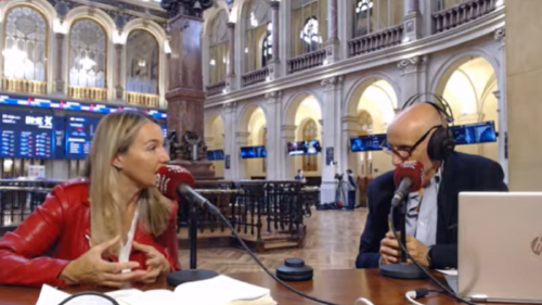 Susana Solís, eurodiputada del Partido Popular; y Chimo Ortega, director de Movilidad sobre Ruedas en Capital Radio. Susana Solís, eurodiputada del Partido Popular; y Chimo Ortega, director de Movilidad sobre Ruedas en Capital Radio.