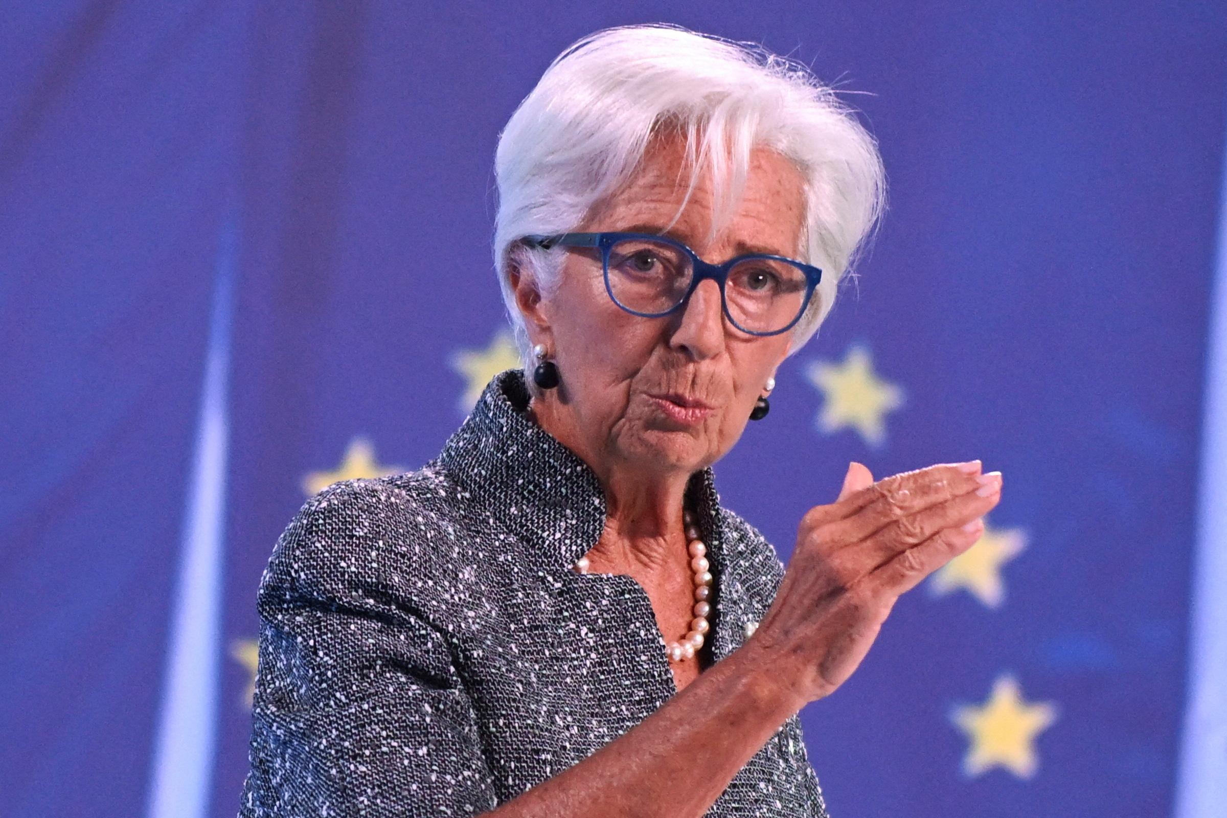 Christine Lagarde, presidenta del Banco Central Europeo (BCE)