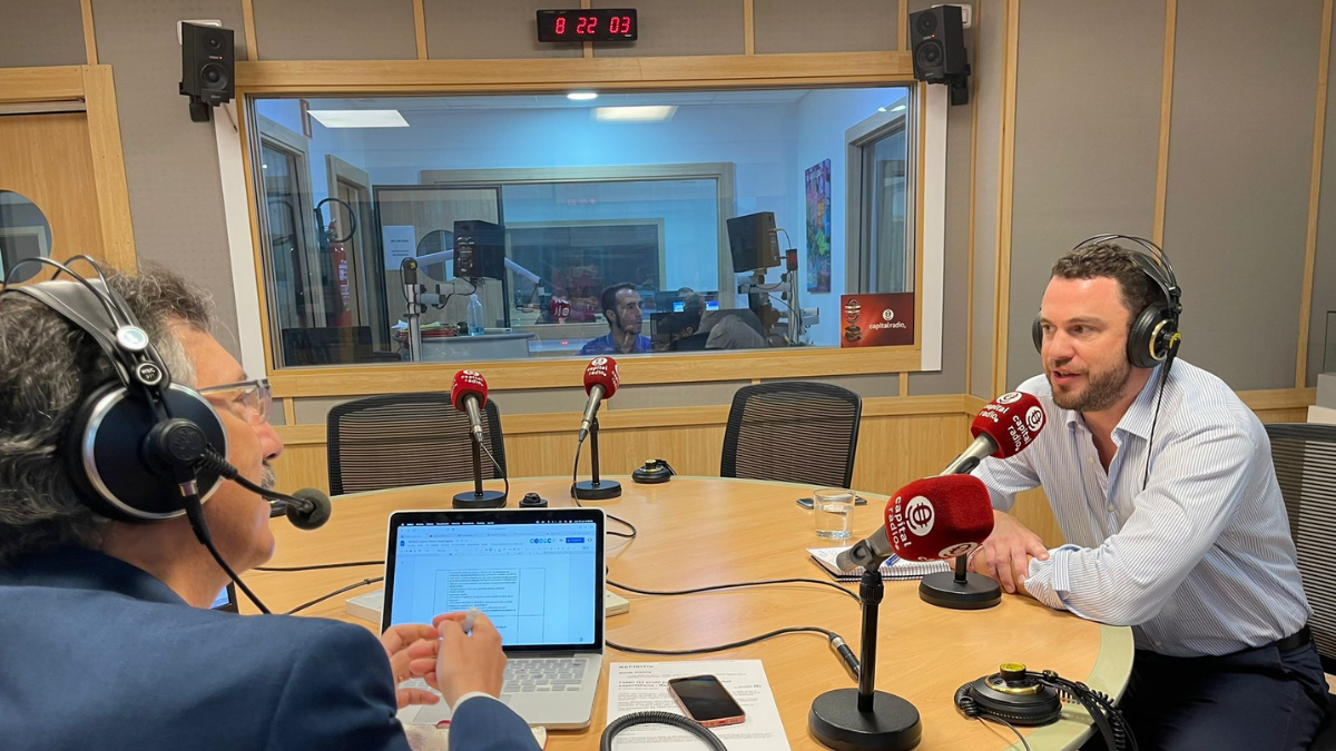 David Henneberger, director de la Fundación Friedrich Naumann para la Libertad (FNF). David Henneberger, director de la Fundación Friedrich Naumann para la Libertad (FNF).