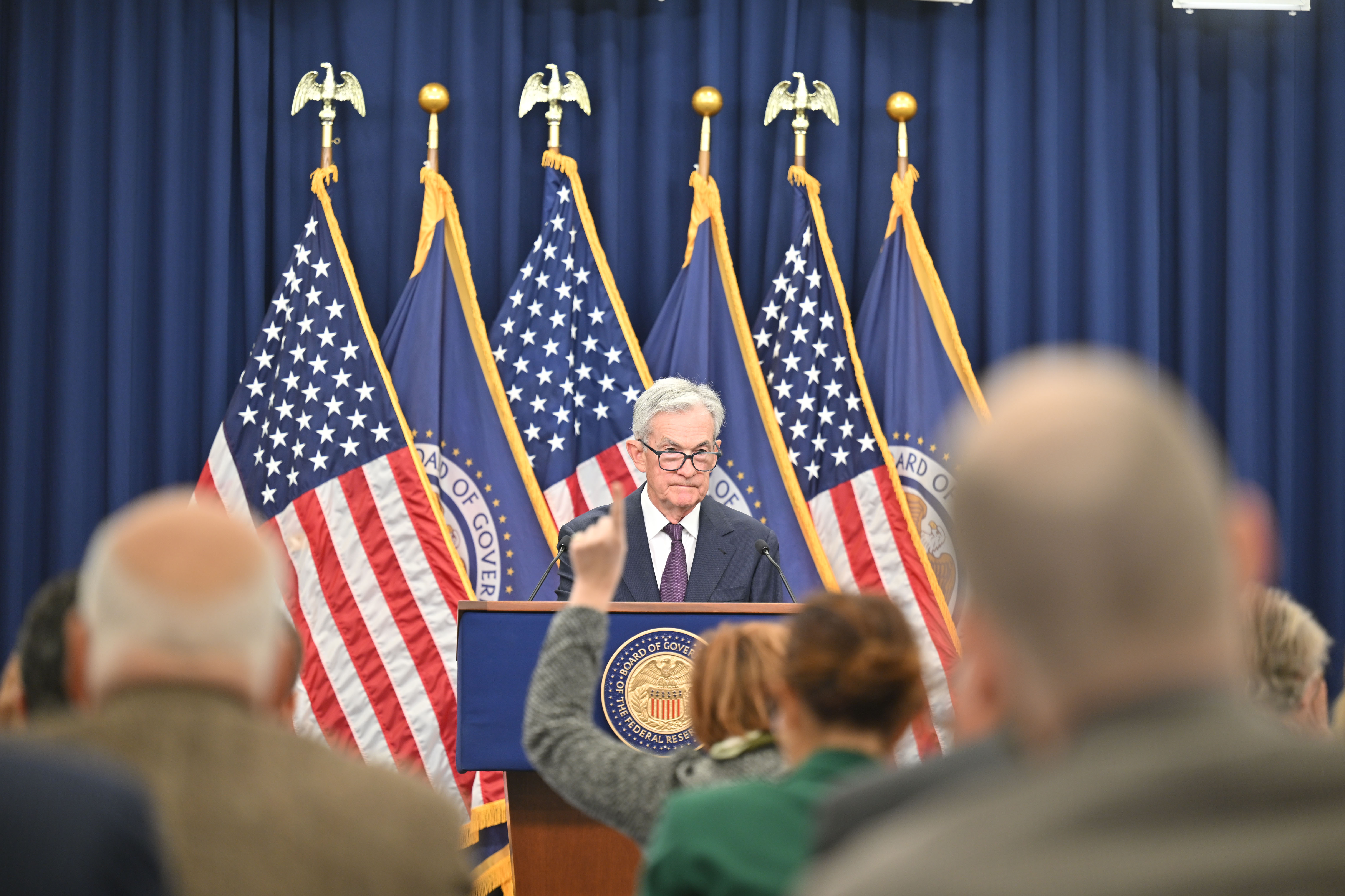 Jerome Powell, presidente de la Reserva Federal