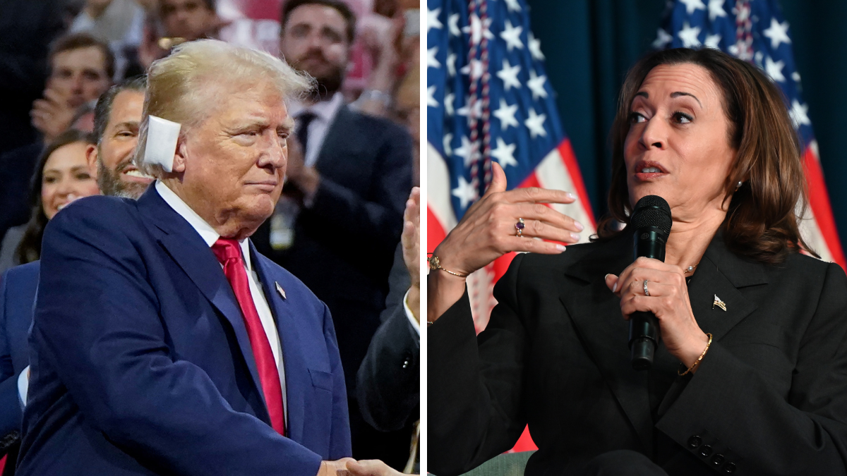 Donald Trump y Kamala Harris Donald Trump y Kamala Harris