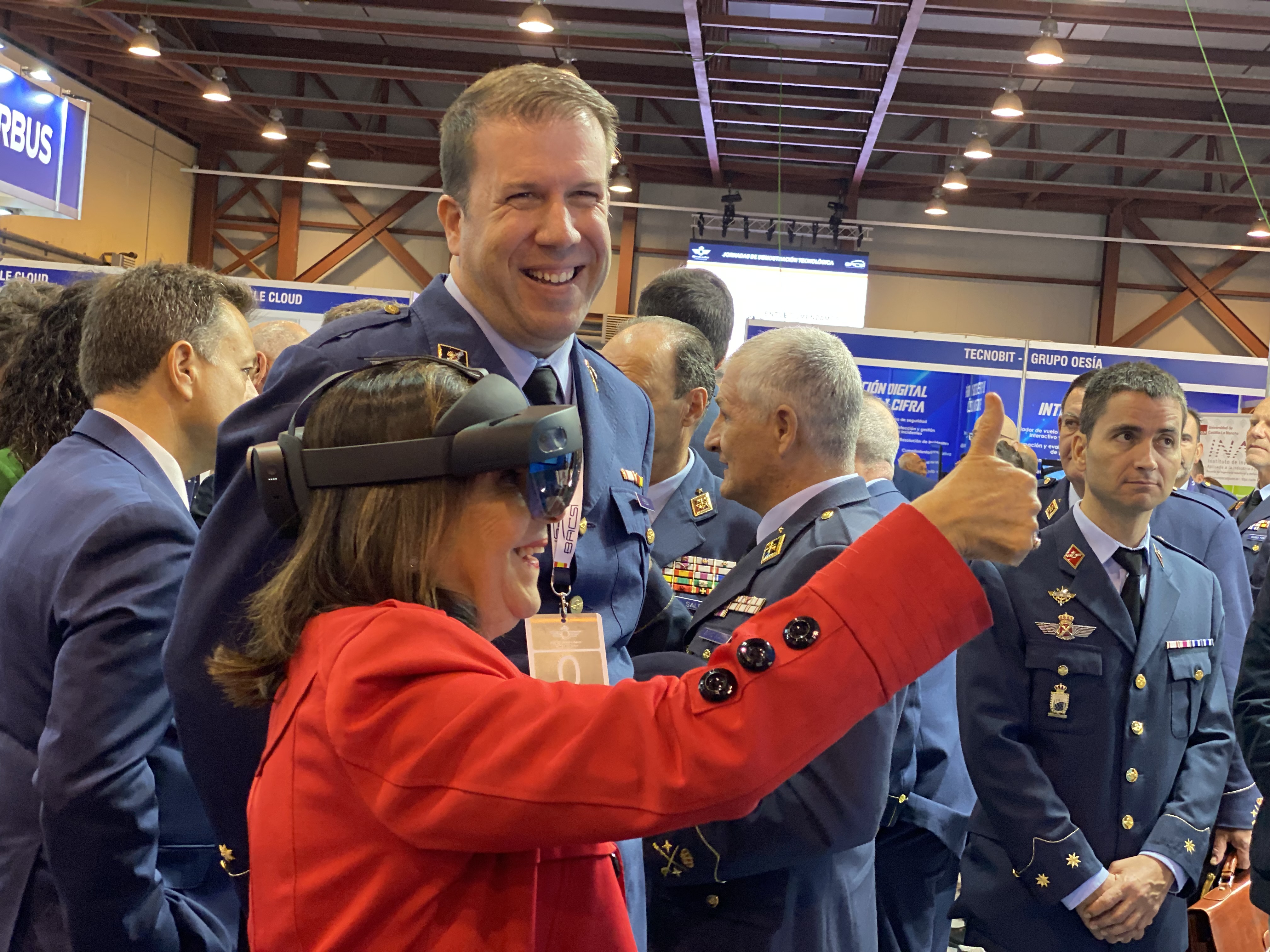Margarita Robles, ministra de Defensa, en BACSI Margarita Robles, ministra de Defensa, en BACSI