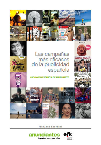 Portada libro las campañas más eficaces de la publicidad española Portada libro las campañas más eficaces de la publicidad española