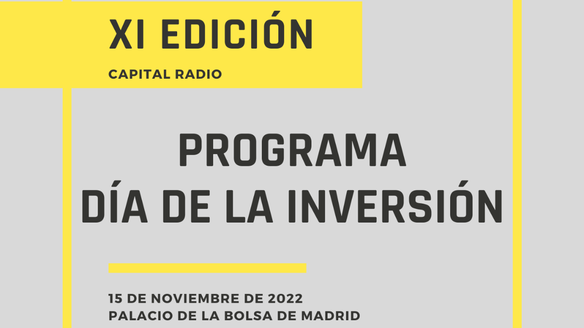 XI Día de la Inversión XI Día de la Inversión