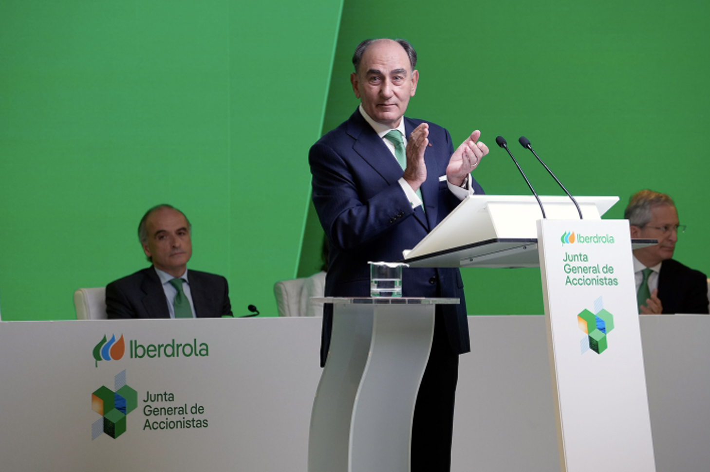 Ignacio Sánchez Galán, presidente de Iberdrola en la Junta de Accionistas de 2025