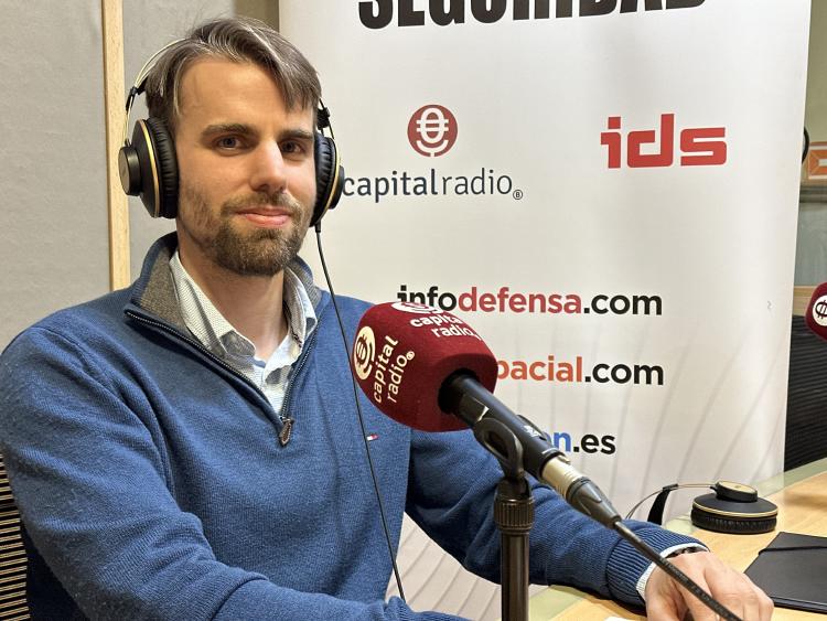 Matías Santos, responsable de protección y letalidad de SBS, Santa Bárbara Sistemas Matías Santos, responsable de protección y letalidad de SBS, Santa Bárbara Sistemas