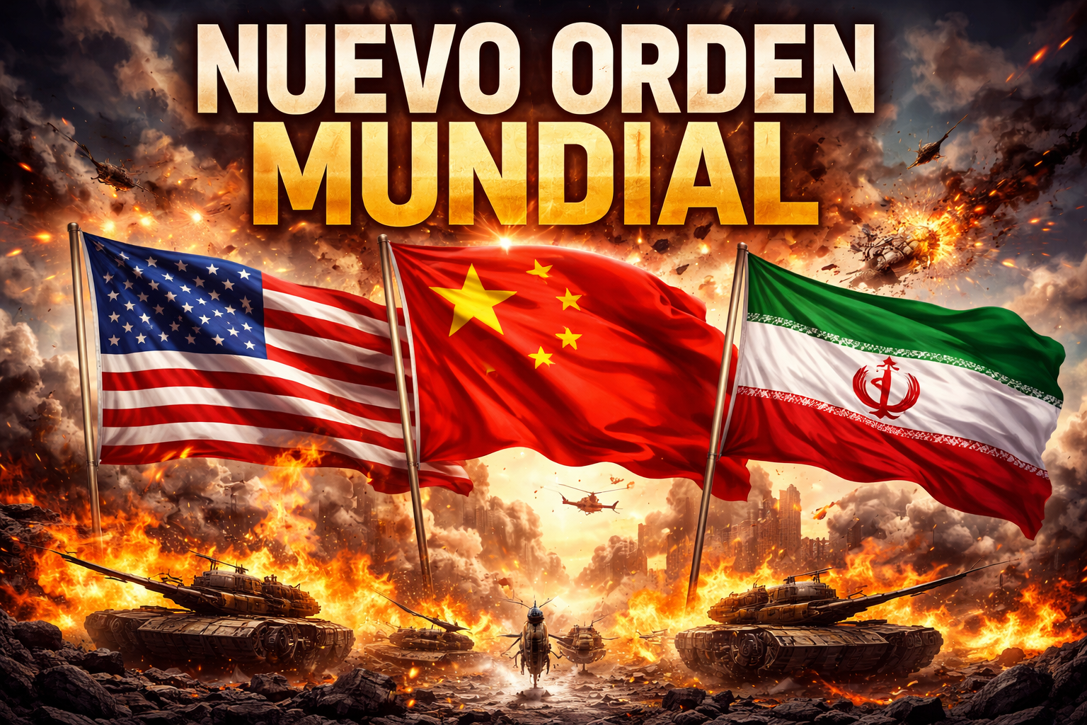 Nuevo Orden Mundial: Estados Unidos, China e Ir&aacute;n