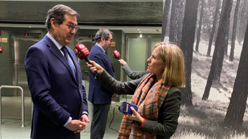 Antonio Garamendi, presidente de CEOE. Antonio Garamendi, presidente de CEOE.