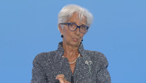 Christine Lagarde, presidenta del BCE, el 12 de septiembre Christine Lagarde, presidenta del BCE, el 12 de septiembre