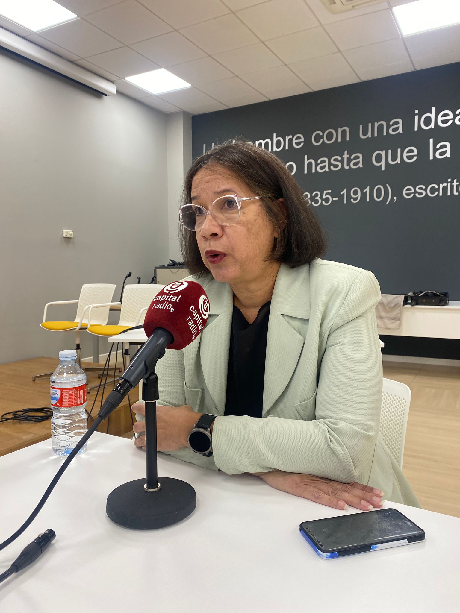 Rudy Devera, directora del Vivero de Empresas de Carabanchel.