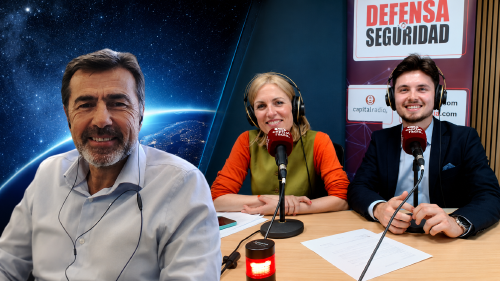 Juan Román Gallego (Andalucía Aerospace) y Jaime Atán (TEDAE) Juan Román Gallego (Andalucía Aerospace) y Jaime Atán (TEDAE)
