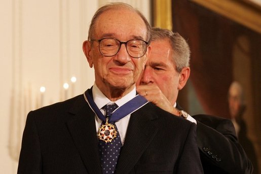 Alan Greenspan, expresidente de la Reserva Federal