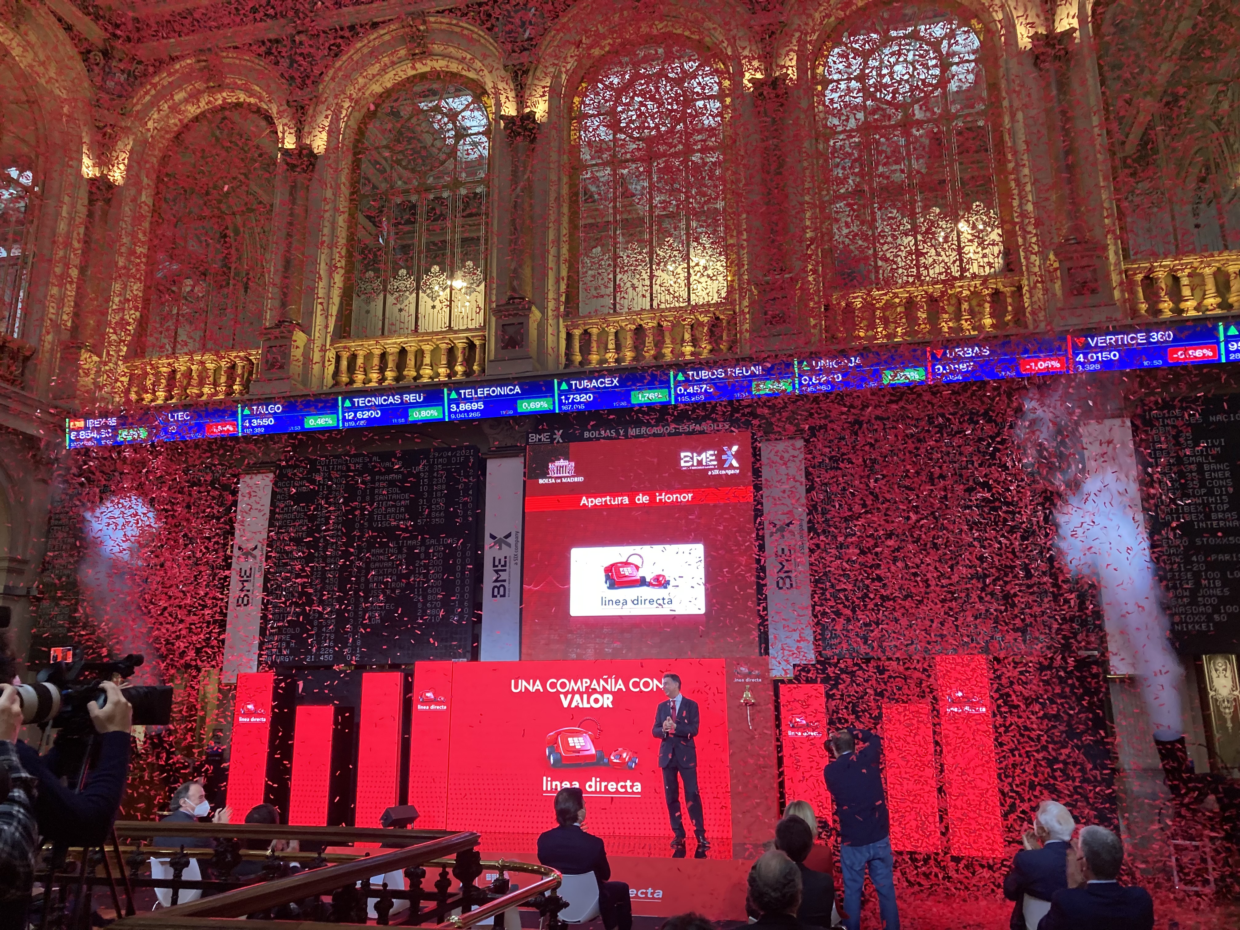 Línea Directa salida a bolsa Línea Directa salida a bolsa